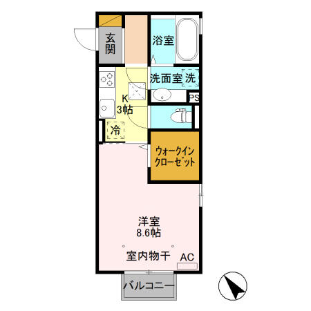 同じ建物の物件間取り写真 - ID:209005661398