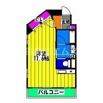 福岡県福岡市南区大橋４丁目（賃貸マンション1R・8階・34.78㎡） その2