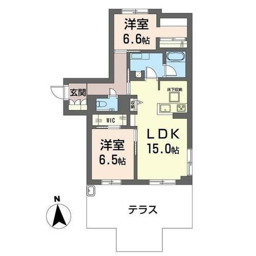 同じ建物の物件間取り写真 - ID:213104052116