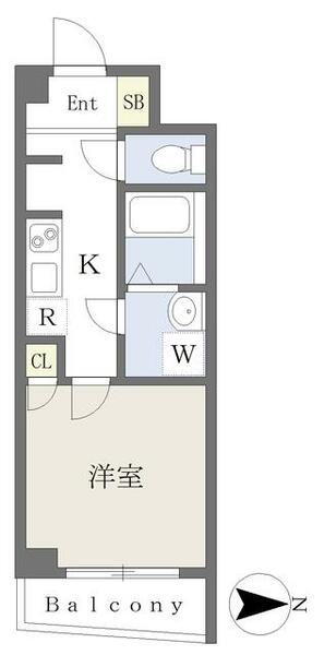 ＴＡＳＵＫＩ　ＨＩＬＬＳ光が丘南 101｜東京都練馬区春日町６丁目(賃貸マンション1K・1階・22.33㎡)の写真 その2