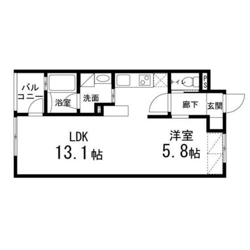 同じ建物の物件間取り写真 - ID:204003935039