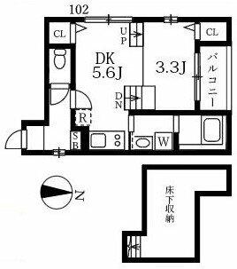 同じ建物の物件間取り写真 - ID:223031165317