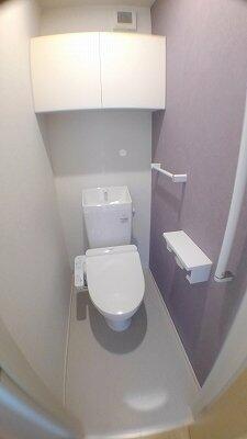 画像7:清潔感のあるトイレです