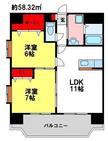 同じ建物の物件間取り写真 - ID:241004792788