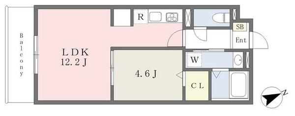 ａｍｕｓｅ恵美酒 303｜兵庫県姫路市飾磨区恵美酒(賃貸マンション1LDK・3階・40.40㎡)の写真 その2