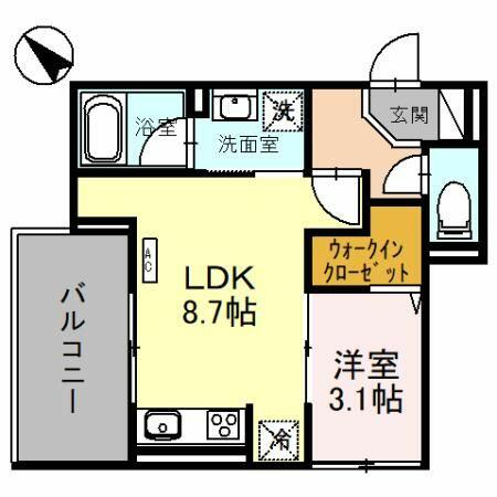 同じ建物の物件間取り写真 - ID:209005763010