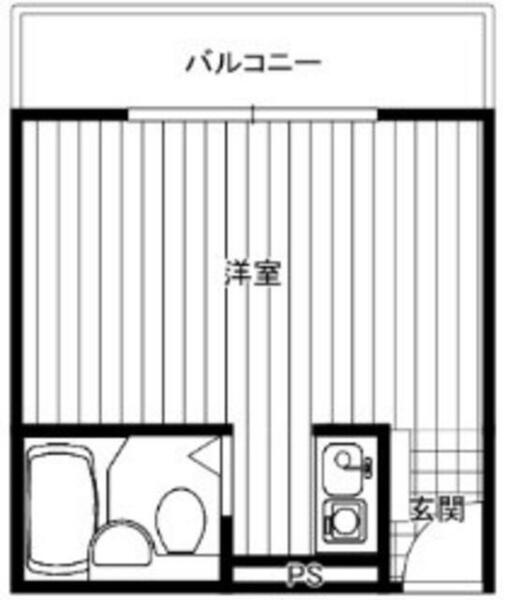 エクセルピア戸塚｜神奈川県横浜市戸塚区下倉田町(賃貸マンション1R・2階・18.00㎡)の写真 その2