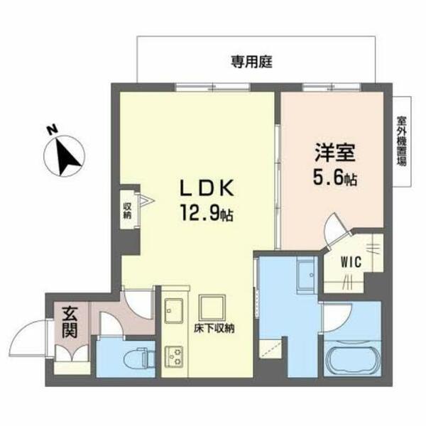 シャーメゾンＣＯＣＯＵＳ 0101｜大阪府大阪市住吉区大領５丁目(賃貸マンション1LDK・1階・45.83㎡)の写真 その2