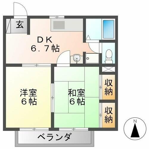 同じ建物の物件間取り写真 - ID:221010657129