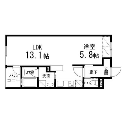 同じ建物の物件間取り写真 - ID:204003949927