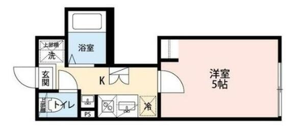 アーブル代々木上原｜東京都世田谷区北沢５丁目(賃貸アパート1K・1階・16.45㎡)の写真 その2