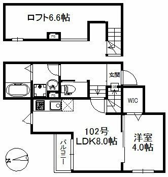 同じ建物の物件間取り写真 - ID:240027867875