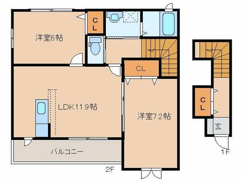 同じ建物の物件間取り写真 - ID:229008993382