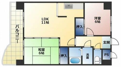 同じ建物の物件間取り写真 - ID:240029384420