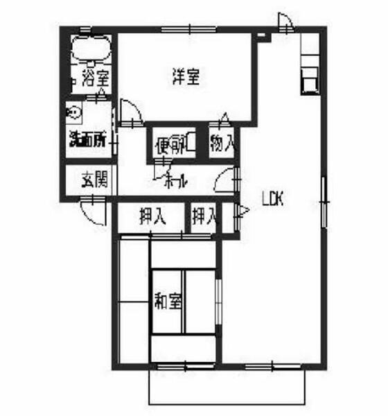 サンヒル岸和田Ⅱ G102｜大阪府岸和田市上松町(賃貸アパート2LDK・1階・62.22㎡)の写真 その2