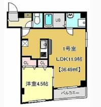 千葉県千葉市花見川区幕張本郷４丁目（賃貸マンション1LDK・2階・36.49㎡） その2