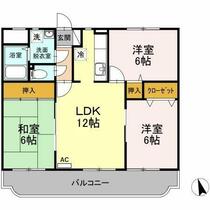 福岡県糟屋郡粕屋町長者原西２丁目（賃貸アパート3LDK・2階・65.65㎡） その2