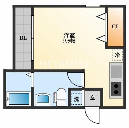 同じ建物の物件間取り写真 - ID:242001459844