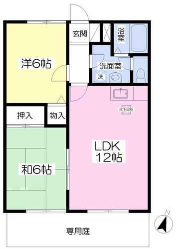 同じ建物の物件間取り写真 - ID:243006543577