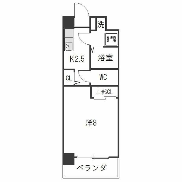 グランコート千種｜愛知県名古屋市千種区仲田２丁目(賃貸マンション1K・1階・24.36㎡)の写真 その2