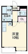 クリスタル甲府丸の内 306 ｜ 山梨県甲府市相生１丁目（賃貸マンション1R・1階・33.75㎡） その2