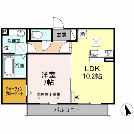 同じ建物の物件間取り写真 - ID:221010578929