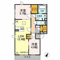 アストンパーク 301 ｜ 神奈川県相模原市中央区田名（賃貸アパート2LDK・3階・58.37㎡） その2