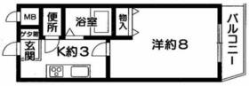 ジュネス鴨池 206 ｜ 兵庫県明石市魚住町鴨池（賃貸マンション1K・2階・21.60㎡） その2