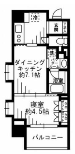 同じ建物の物件間取り写真 - ID:213106859008