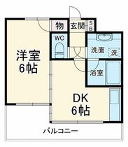 千葉県柏市新柏１丁目（賃貸マンション1DK・3階・30.00㎡） その2