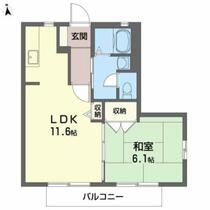 シャーメゾン河内 A0201 ｜ 愛媛県新居浜市河内町（賃貸アパート1LDK・2階・41.63㎡） その2