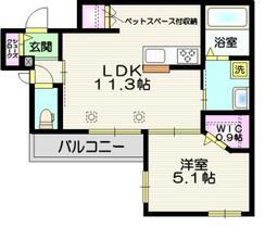 ヒルクレスト南浦和 202 ｜ 埼玉県さいたま市南区文蔵２丁目（賃貸マンション1LDK・2階・41.60㎡） その2