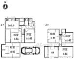 城陽市奈島上ノ段 2階建 築53年のイメージ