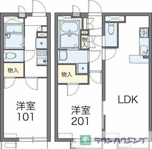 同じ建物の物件間取り写真 - ID:213100615168