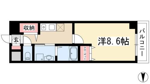 同じ建物の物件間取り写真 - ID:223025916852