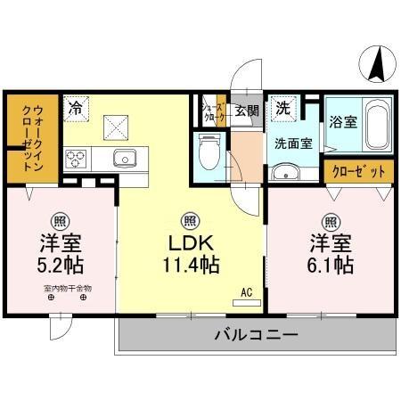 同じ建物の物件間取り写真 - ID:211046712596