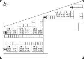 リビングタウン岩国　Ａ棟 A101 ｜ 山口県岩国市旭町１丁目（賃貸アパート2LDK・1階・59.55㎡） その7