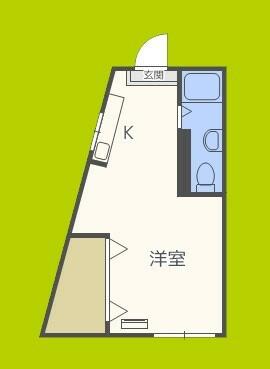 メゾンド浅田｜大阪府大阪市旭区千林２丁目(賃貸マンション1K・3階・18.80㎡)の写真 その2