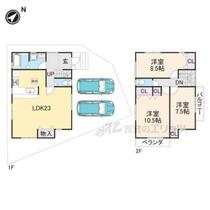 京都府京田辺市薪堀切谷（賃貸一戸建3LDK・--・110.16㎡） その2