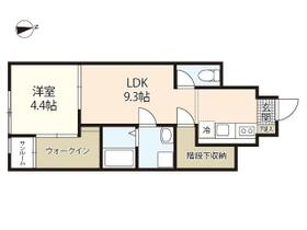 グランディール大竹  ｜ 広島県大竹市立戸１丁目（賃貸アパート1LDK・1階・36.67㎡） その2