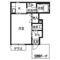 プチ・シャトー伏見 0101 ｜ 京都府京都市伏見区深草越後屋敷町（賃貸アパート1K・1階・28.21㎡） その2