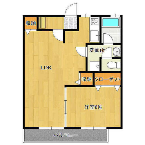 同じ建物の物件間取り写真 - ID:208009331373