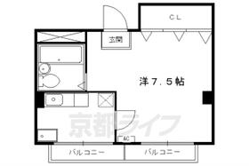 コンパートメント小太郎 102 ｜ 京都府京都市左京区一乗寺木ノ本町（賃貸マンション1K・1階・21.00㎡） その2