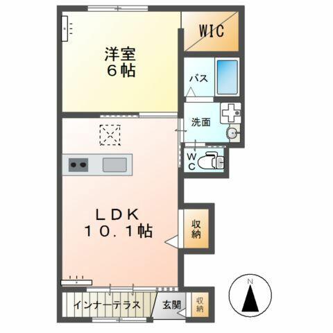 同じ建物の物件間取り写真 - ID:208009307557