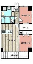 ＴＨＥ　ＳＱＵＡＲＥ・Ｃｅｎｔｒａｌ　Ｒｅｓｉｄｅｎｃｅ 1202 ｜ 福岡県行橋市西宮市１丁目（賃貸マンション2LDK・12階・60.45㎡） その2