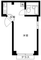 エスティエムズ杉並  ｜ 東京都杉並区方南１丁目（賃貸マンション1R・1階・18.44㎡） その2