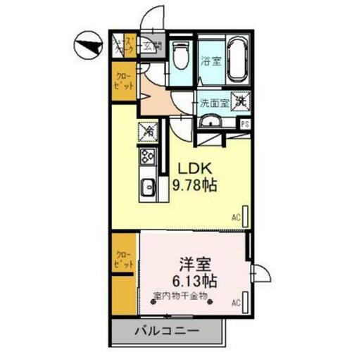 同じ建物の物件間取り写真 - ID:210002619217