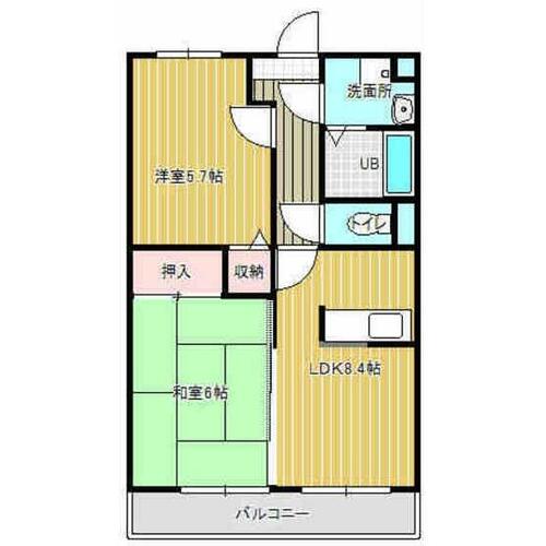 同じ建物の物件間取り写真 - ID:244003724400