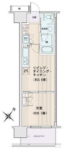 同じ建物の物件間取り写真 - ID:213107032372