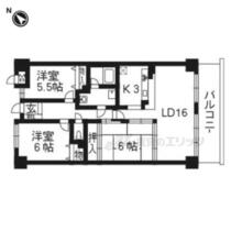 京都府久世郡久御山町大橋辺（賃貸マンション3LDK・2階・84.41㎡） その2